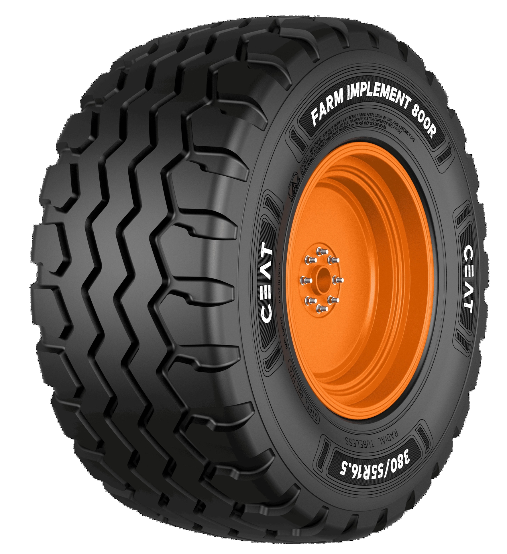 CEAT VF 445/50R22.5 FARM IMPLEMENT 800R SB 167D TL